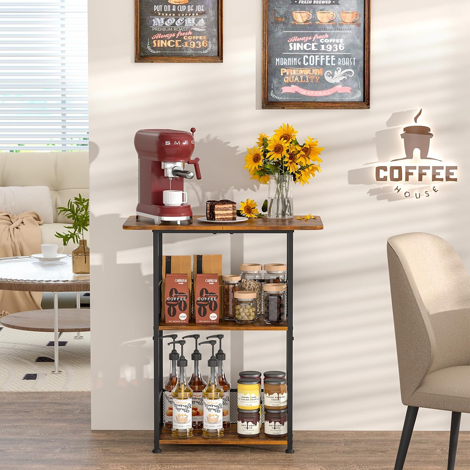 Mini-Bodenständer für Kaffeeba – Home Bar Setup Bewertung und Preis