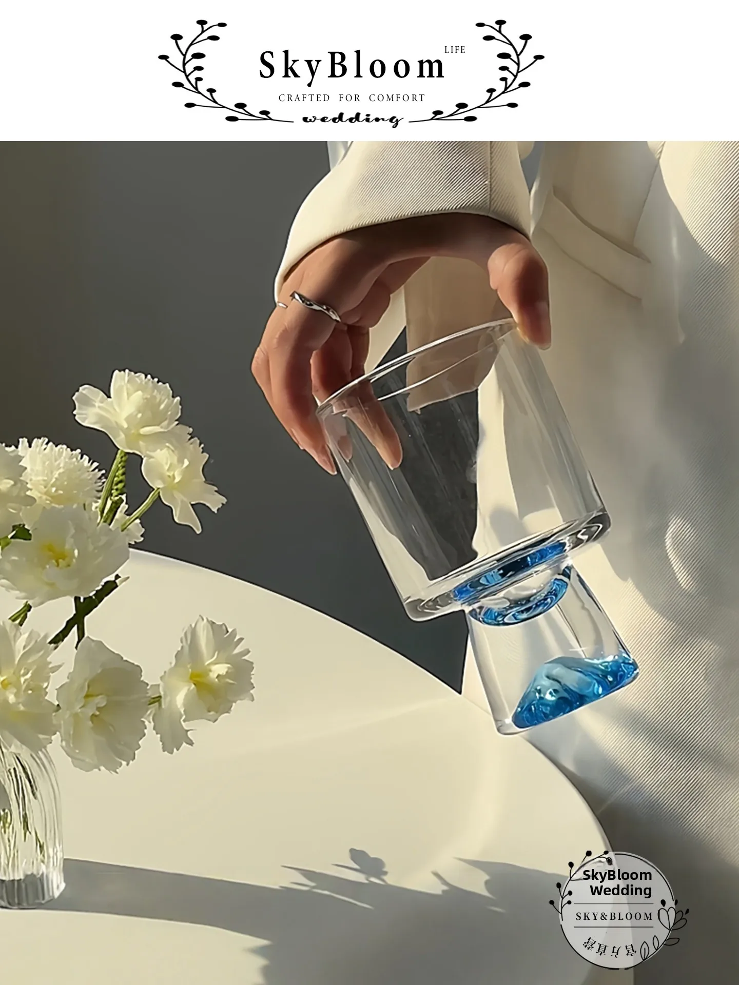 SkyBloom Luxus-Longdrinkgläser – Highball Glass Set Bewertung und Preis