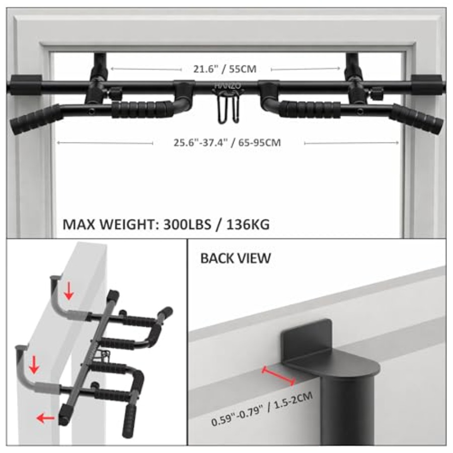 Türklimmzugstange-Set mit Aufh – Home Bar Setup Bewertung und Preis